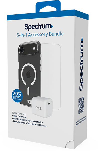 Spectrum 3-in-1 Accessory Bundle for iPhone Air in Black
